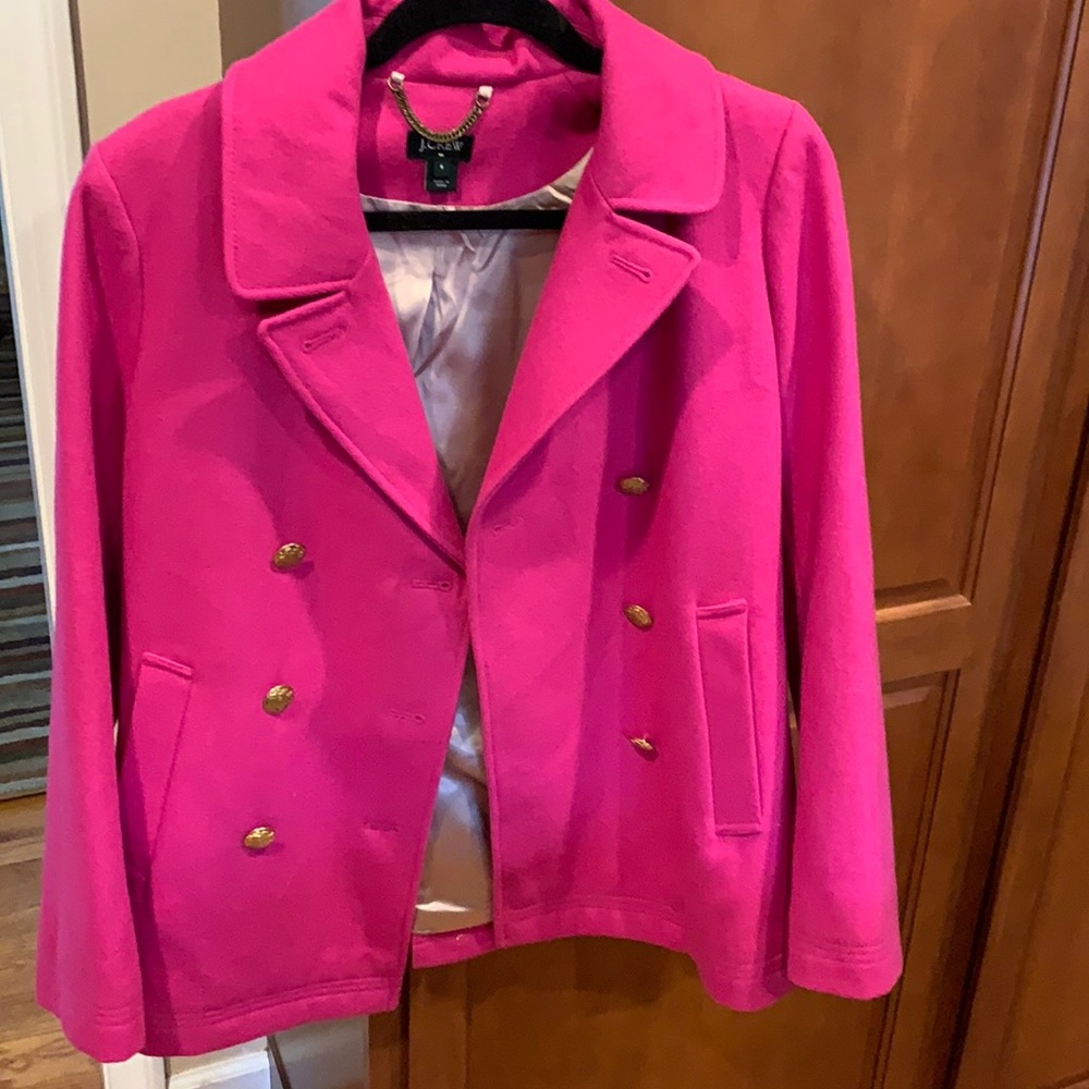 J. Crew double breasted pea coat. Size 6.